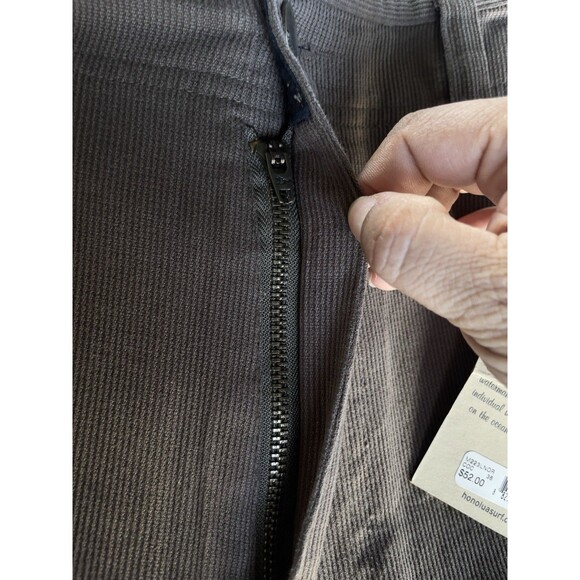 Honolua High-Rise 5 Pocket Bermuda Shorts Women’s Size 36 Flat Front Brown - Picture 4 of 14